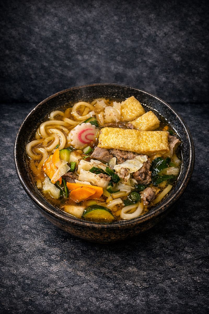 A bowl of udon